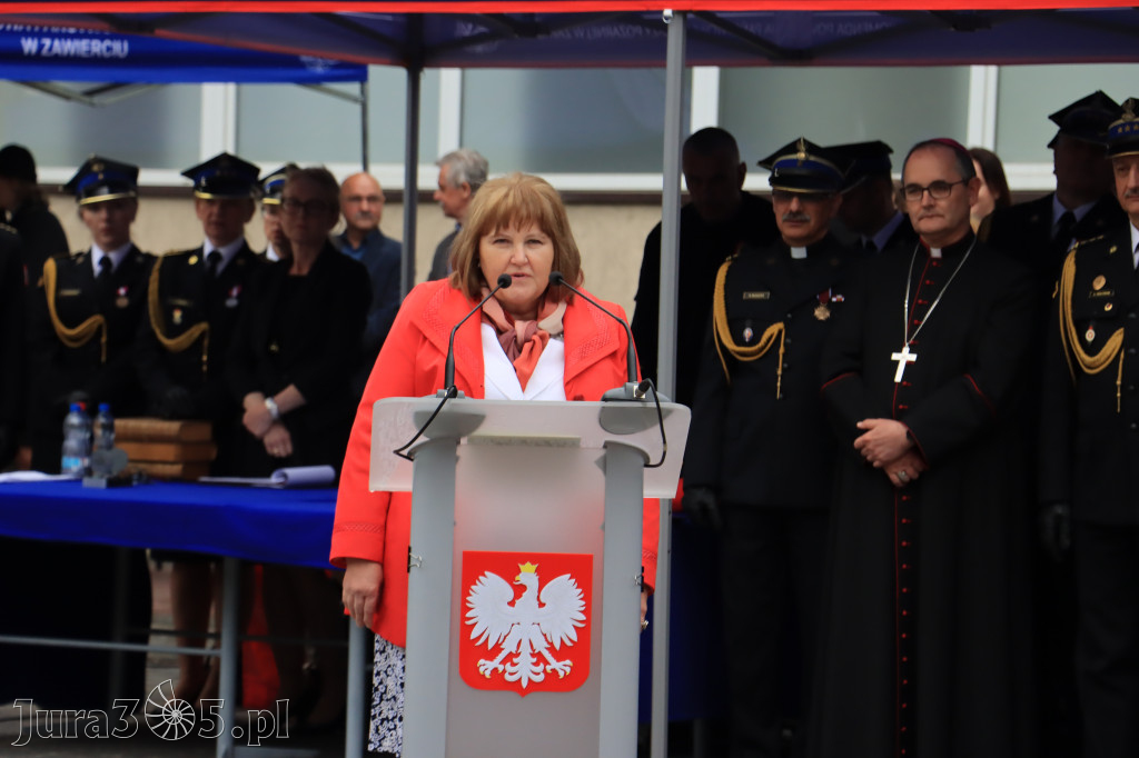 Wojewódzkie obchody Dnia Strażaka w Zawierciu