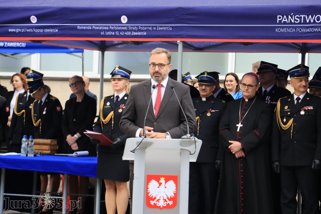 Wojewódzkie obchody Dnia Strażaka w Zawierciu
