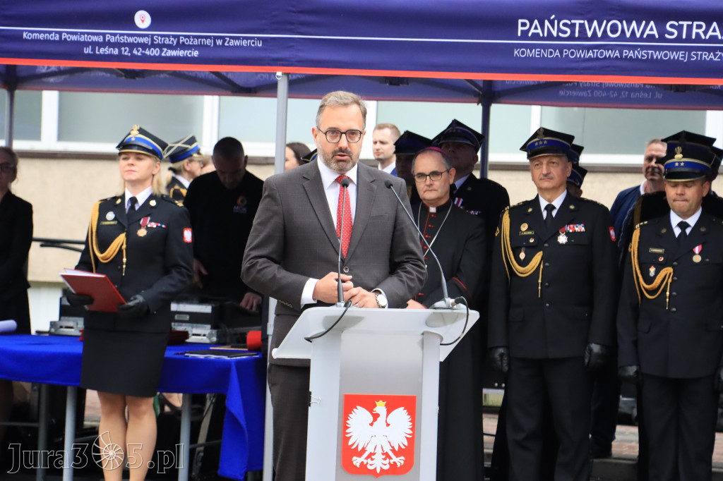 Wojewódzkie obchody Dnia Strażaka w Zawierciu