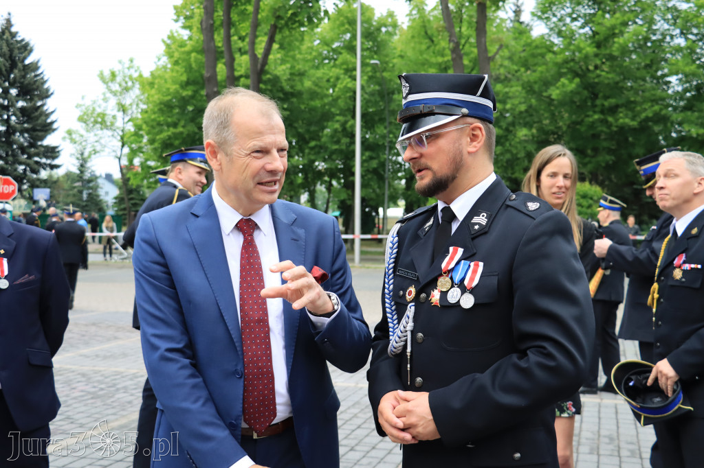 Wojewódzkie obchody Dnia Strażaka w Zawierciu