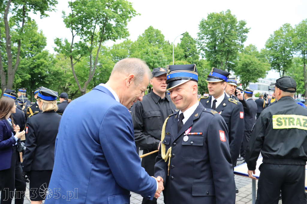 Wojewódzkie obchody Dnia Strażaka w Zawierciu