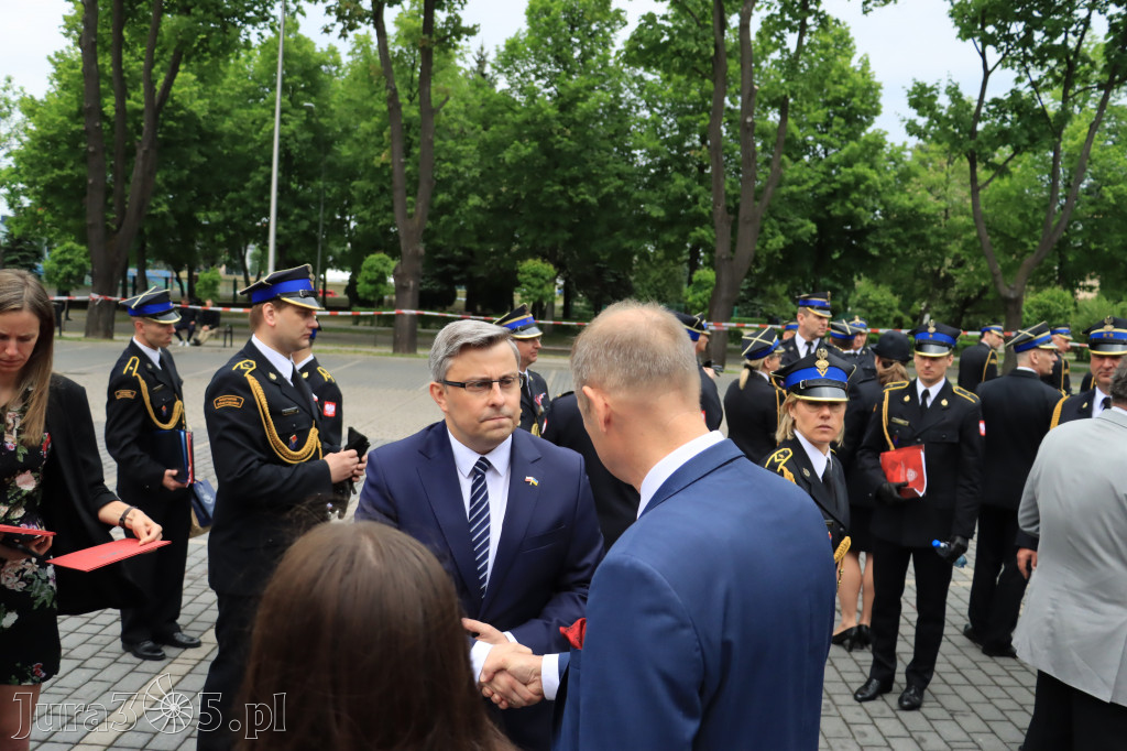 Wojewódzkie obchody Dnia Strażaka w Zawierciu
