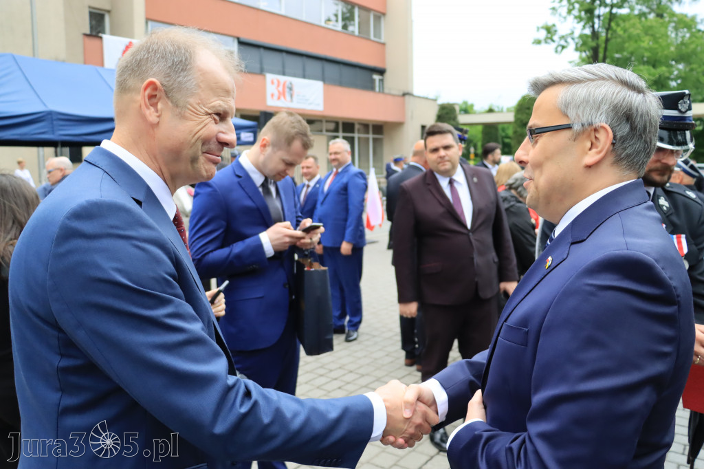 Wojewódzkie obchody Dnia Strażaka w Zawierciu