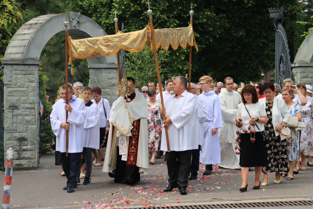 Boże Ciało - Procesja z Sanktuarium Marki Bożej Leśniowskiej