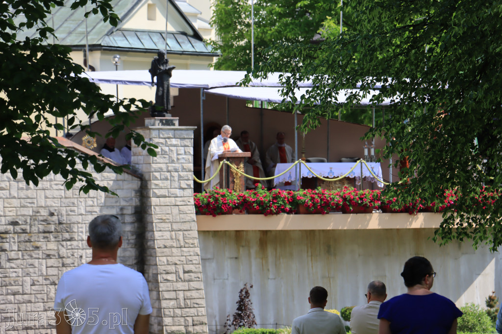 Boże Ciało - Procesja z Sanktuarium Marki Bożej Leśniowskiej