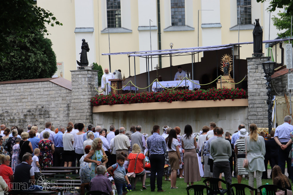 Boże Ciało - Procesja z Sanktuarium Marki Bożej Leśniowskiej