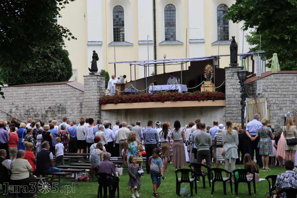 Boże Ciało - Procesja z Sanktuarium Marki Bożej Leśniowskiej