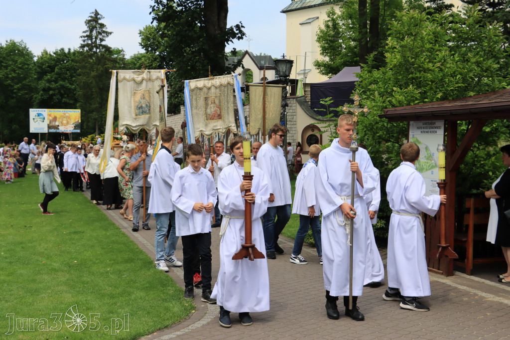 Boże Ciało - Procesja z Sanktuarium Marki Bożej Leśniowskiej