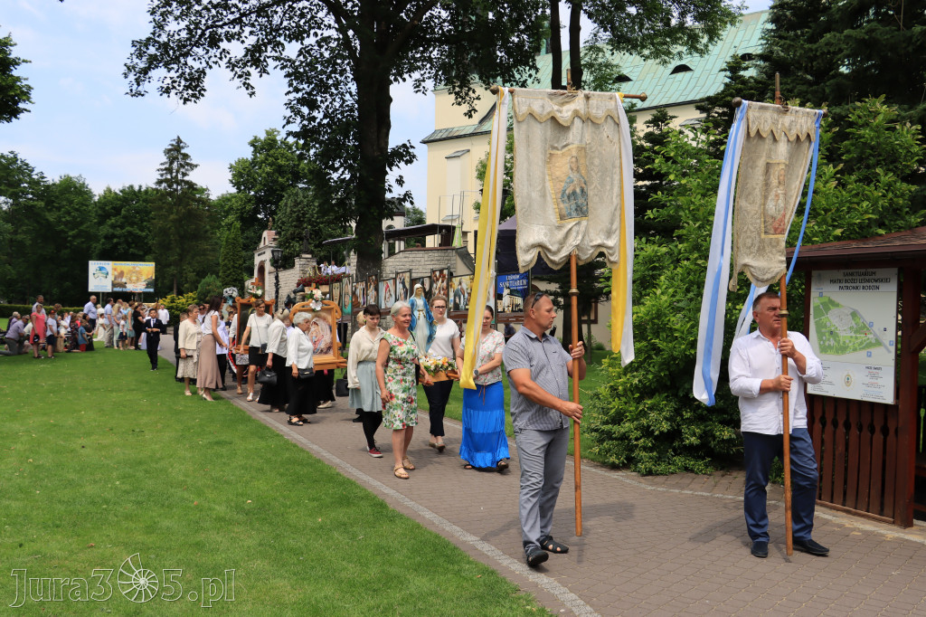 Boże Ciało - Procesja z Sanktuarium Marki Bożej Leśniowskiej