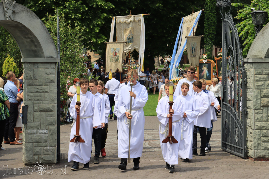 Boże Ciało - Procesja z Sanktuarium Marki Bożej Leśniowskiej