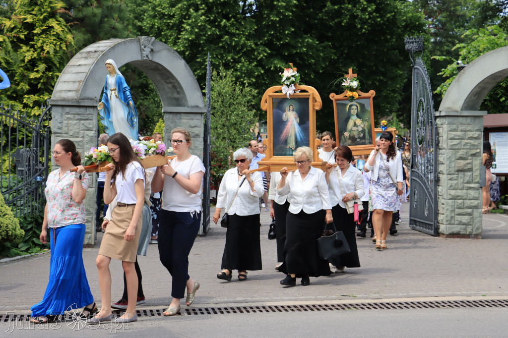 Boże Ciało - Procesja z Sanktuarium Marki Bożej Leśniowskiej