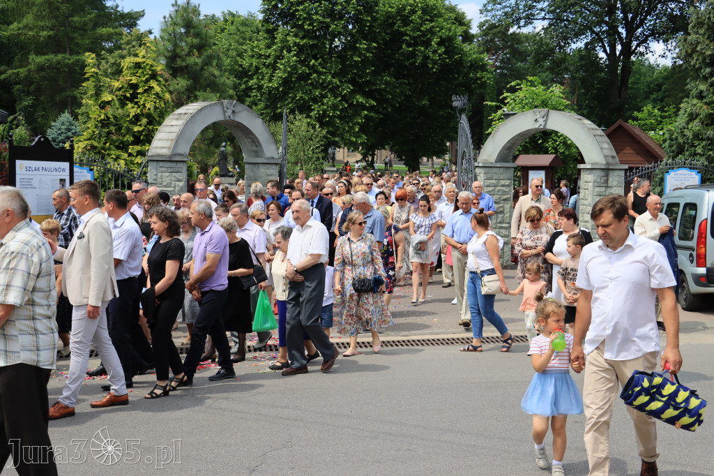 Boże Ciało - Procesja z Sanktuarium Marki Bożej Leśniowskiej