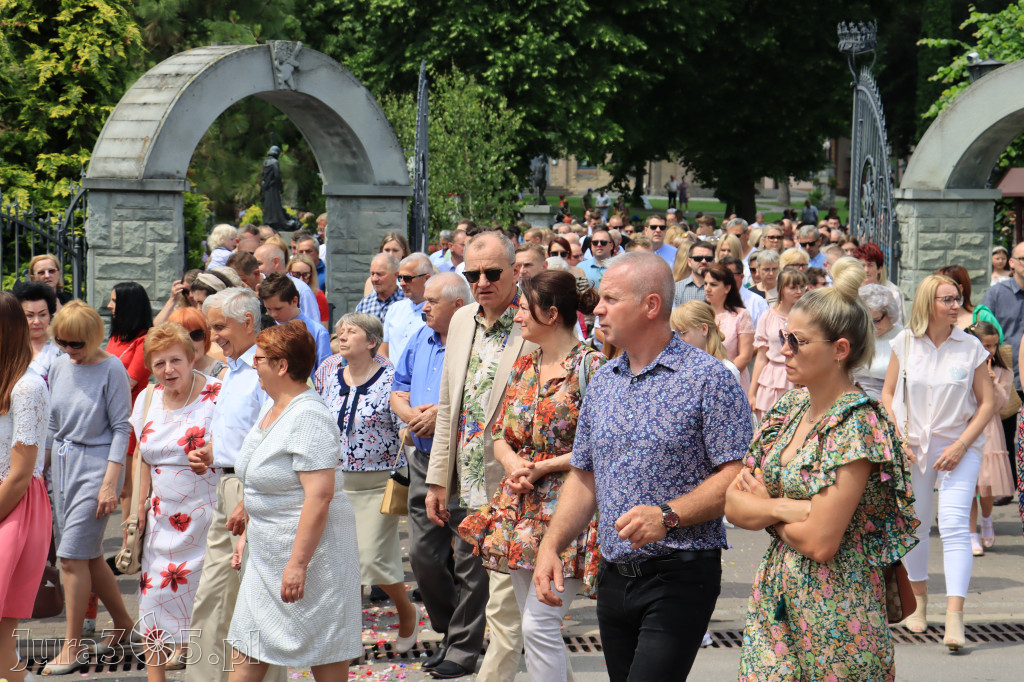Boże Ciało - Procesja z Sanktuarium Marki Bożej Leśniowskiej