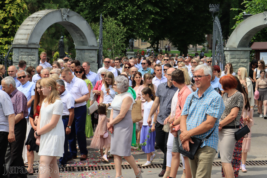 Boże Ciało - Procesja z Sanktuarium Marki Bożej Leśniowskiej