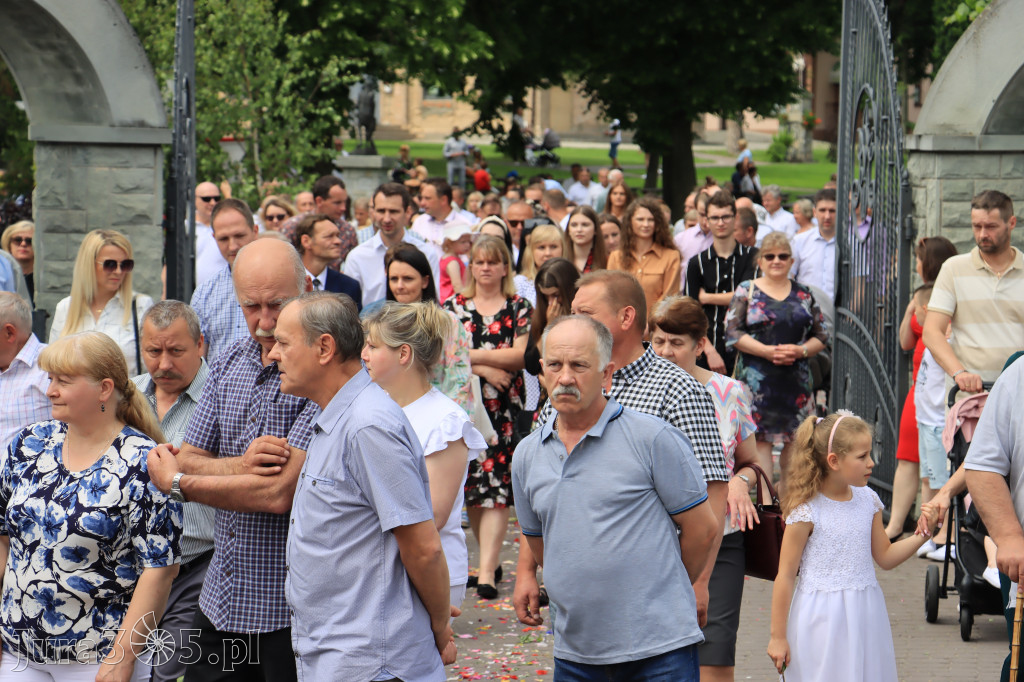 Boże Ciało - Procesja z Sanktuarium Marki Bożej Leśniowskiej