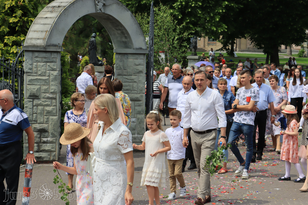 Boże Ciało - Procesja z Sanktuarium Marki Bożej Leśniowskiej