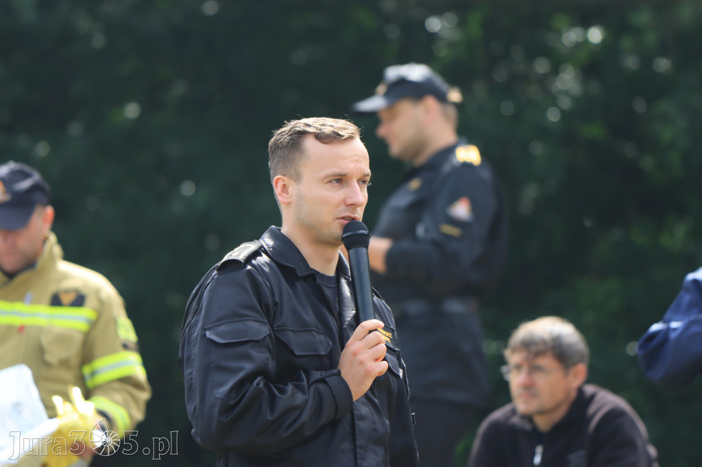 Pokazy ratownictwa wodnego na zbiorniku w Kostkowicach