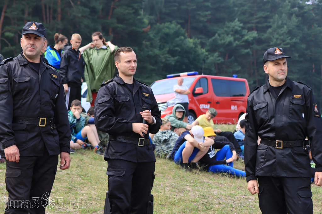 Pokazy ratownictwa wodnego na zbiorniku w Kostkowicach
