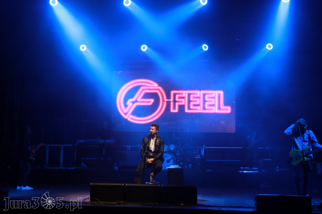 Koncert zespołu FEEL podczas Dni Ogrodzieńca 2022r.