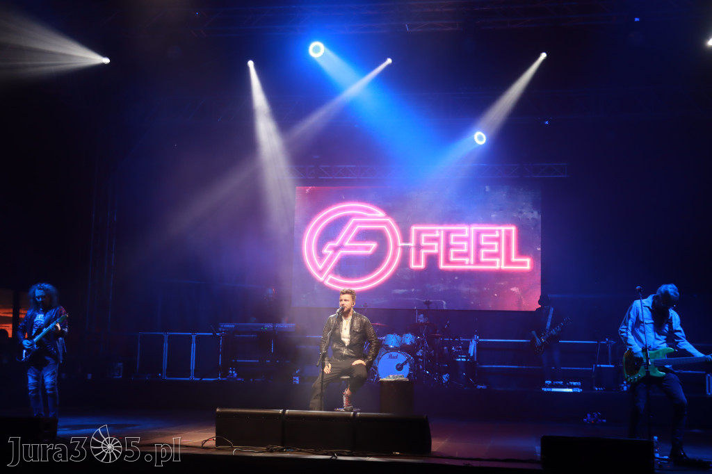 Koncert zespołu FEEL podczas Dni Ogrodzieńca 2022r.