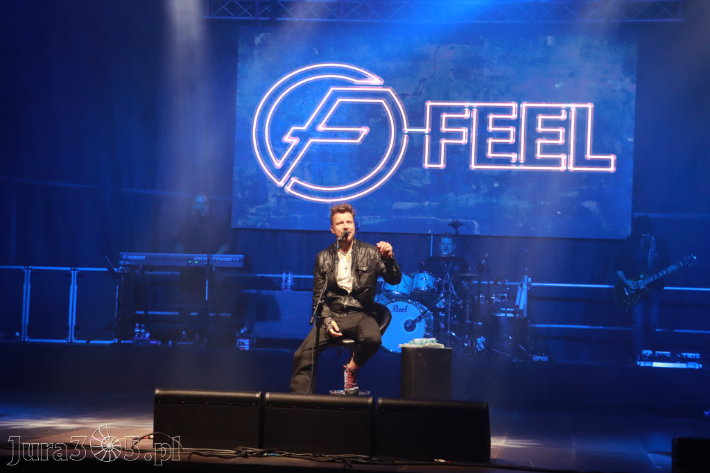 Koncert zespołu FEEL podczas Dni Ogrodzieńca 2022r.
