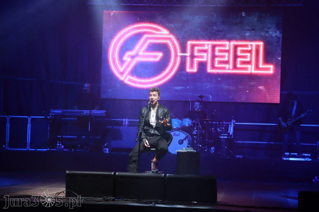 Koncert zespołu FEEL podczas Dni Ogrodzieńca 2022r.