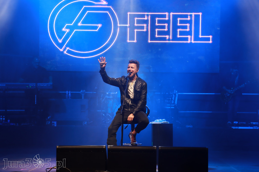 Koncert zespołu FEEL podczas Dni Ogrodzieńca 2022r.