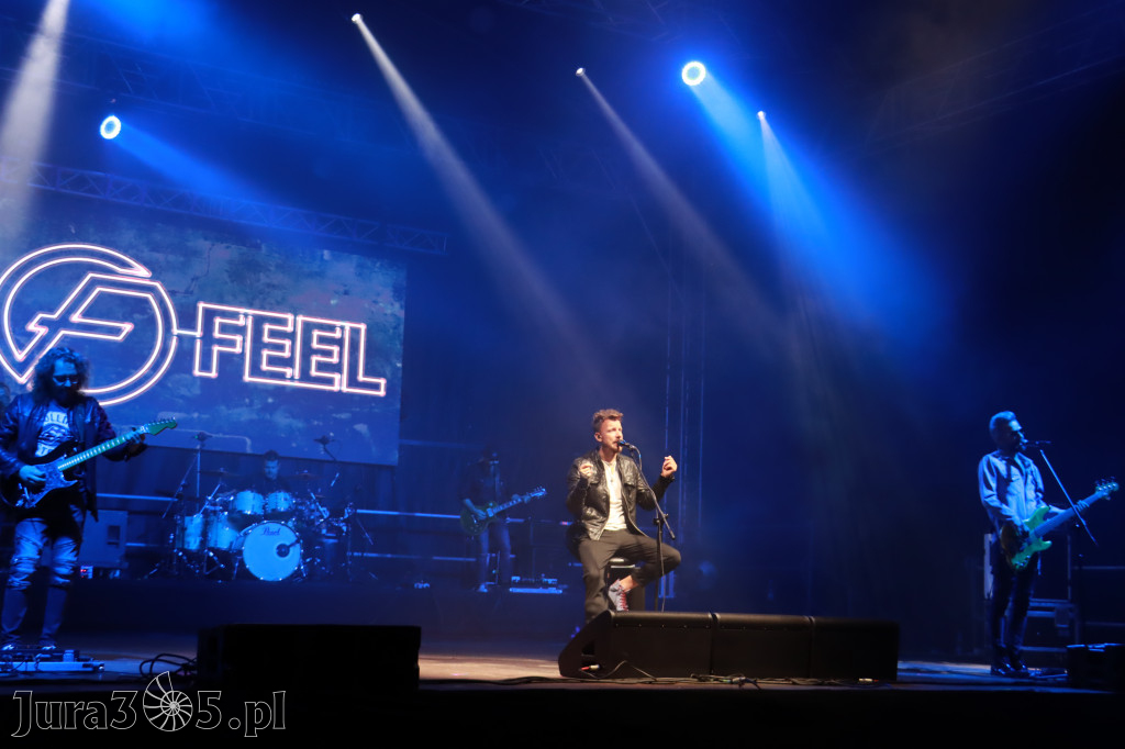 Koncert zespołu FEEL podczas Dni Ogrodzieńca 2022r.