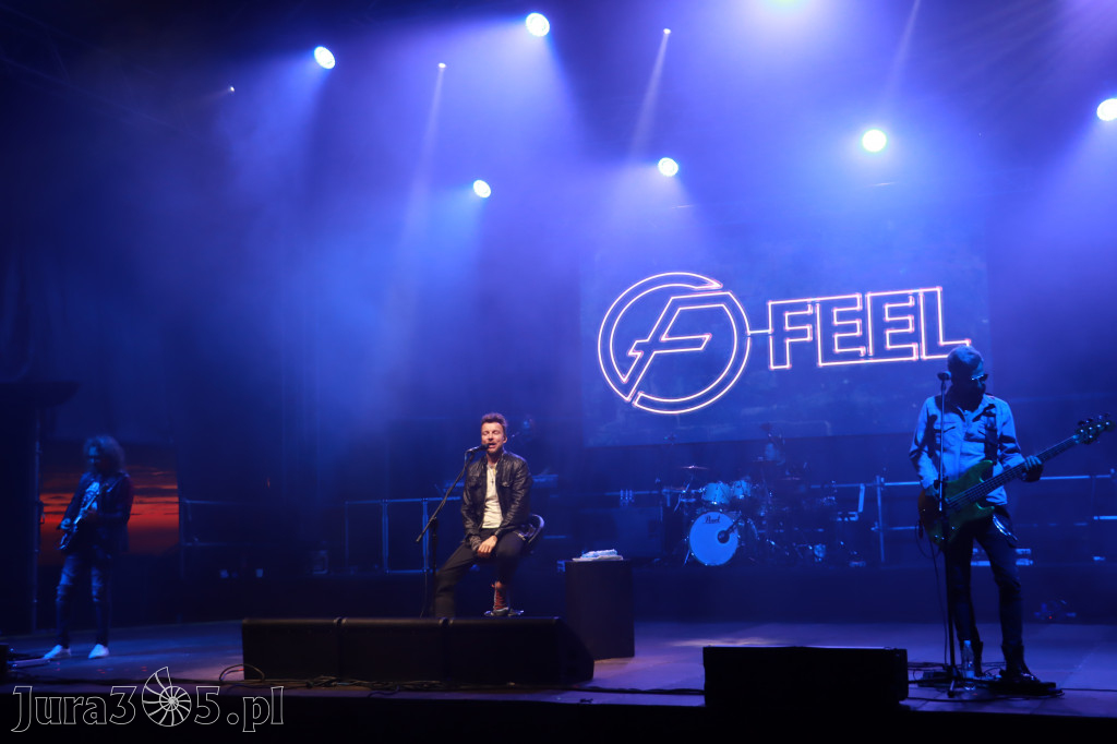 Koncert zespołu FEEL podczas Dni Ogrodzieńca 2022r.
