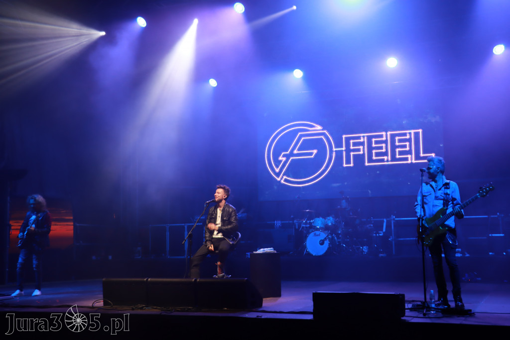 Koncert zespołu FEEL podczas Dni Ogrodzieńca 2022r.