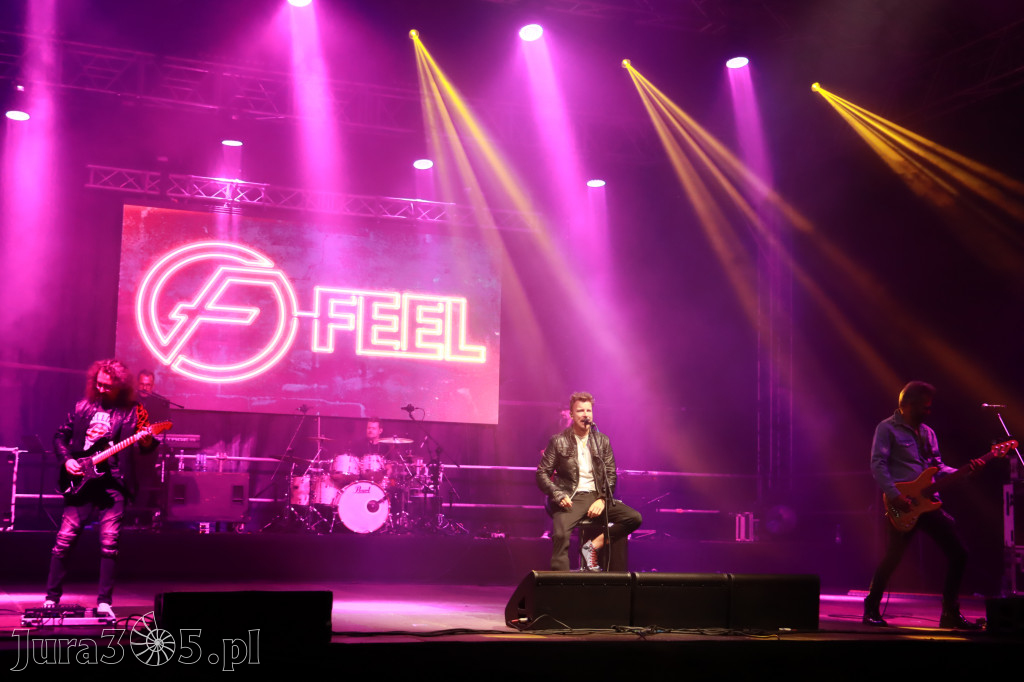 Koncert zespołu FEEL podczas Dni Ogrodzieńca 2022r.