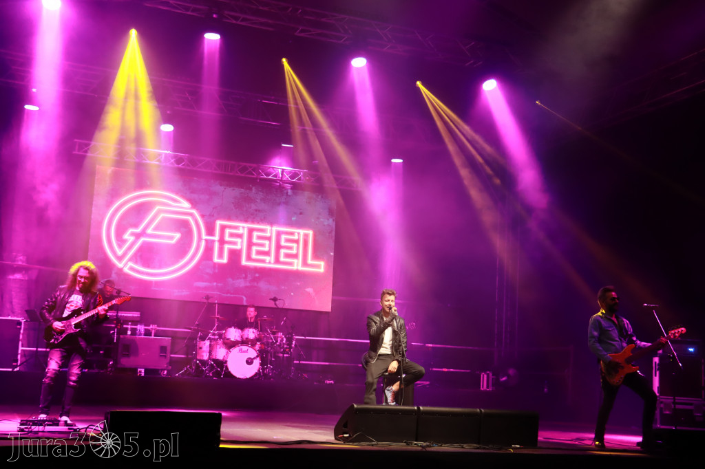Koncert zespołu FEEL podczas Dni Ogrodzieńca 2022r.