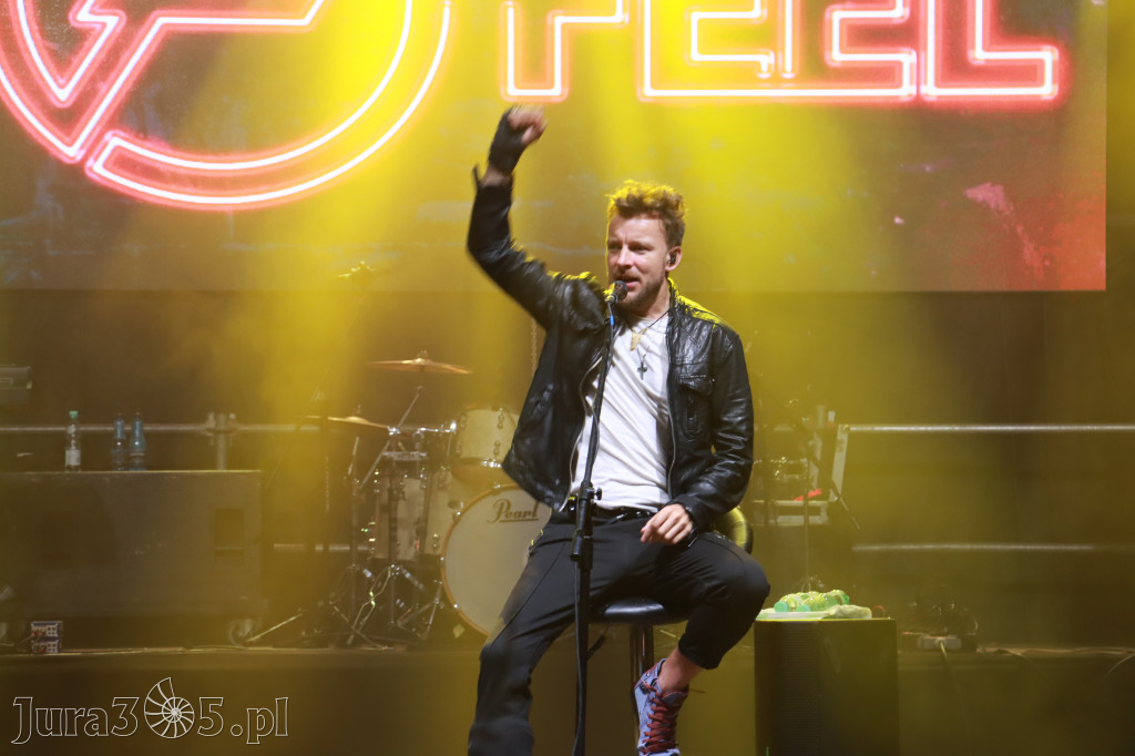 Koncert zespołu FEEL podczas Dni Ogrodzieńca 2022r.