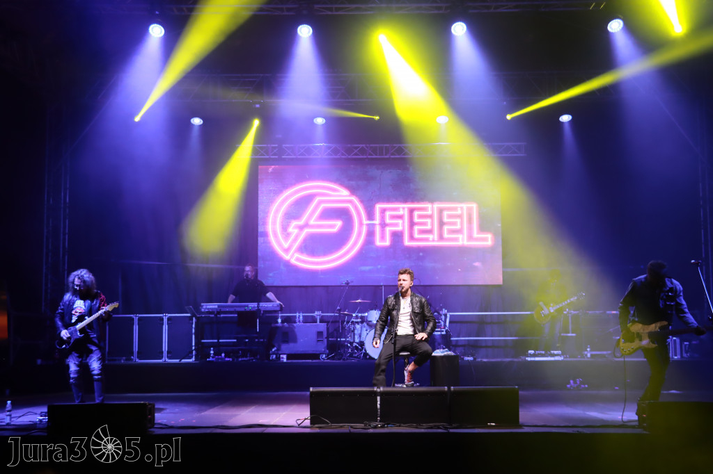 Koncert zespołu FEEL podczas Dni Ogrodzieńca 2022r.
