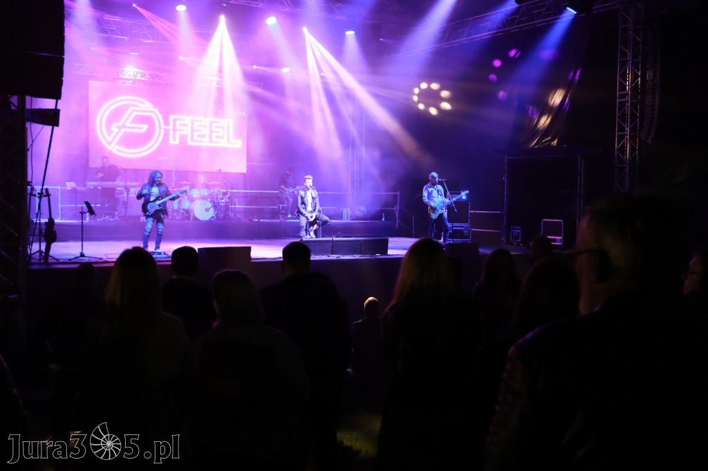 Koncert zespołu FEEL podczas Dni Ogrodzieńca 2022r.