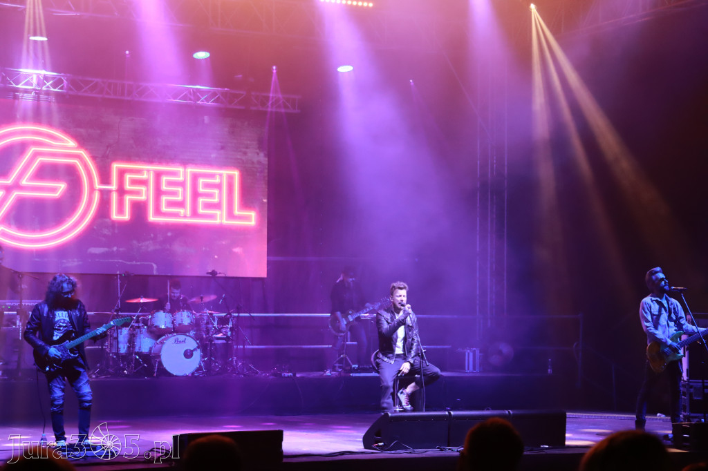 Koncert zespołu FEEL podczas Dni Ogrodzieńca 2022r.