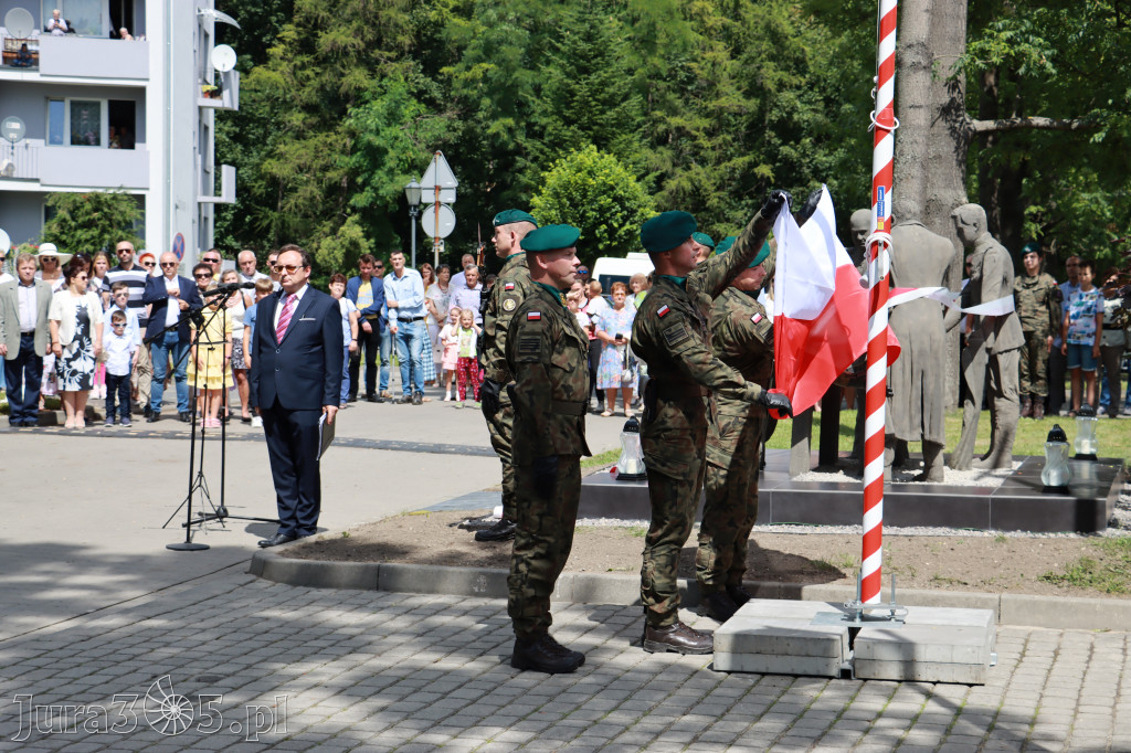 Odsłonięcie Pomnika Trzech Generałów - Pilica.