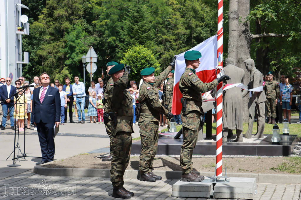 Odsłonięcie Pomnika Trzech Generałów - Pilica.