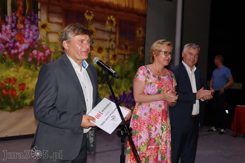 Wręczenie statuetek II etap Festiwalu Kultury Koziegłowy