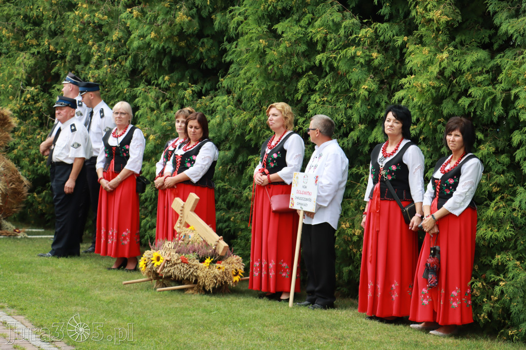 DOŻYNKI KROCZYCE - korowód i część oficjalna.