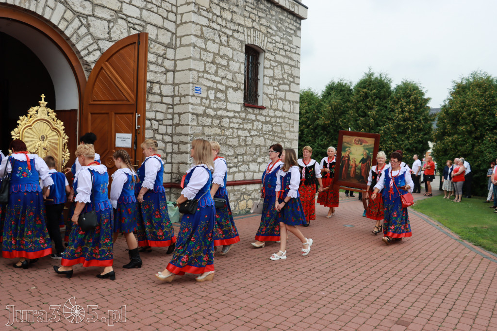 DOŻYNKI KROCZYCE - korowód i część oficjalna.