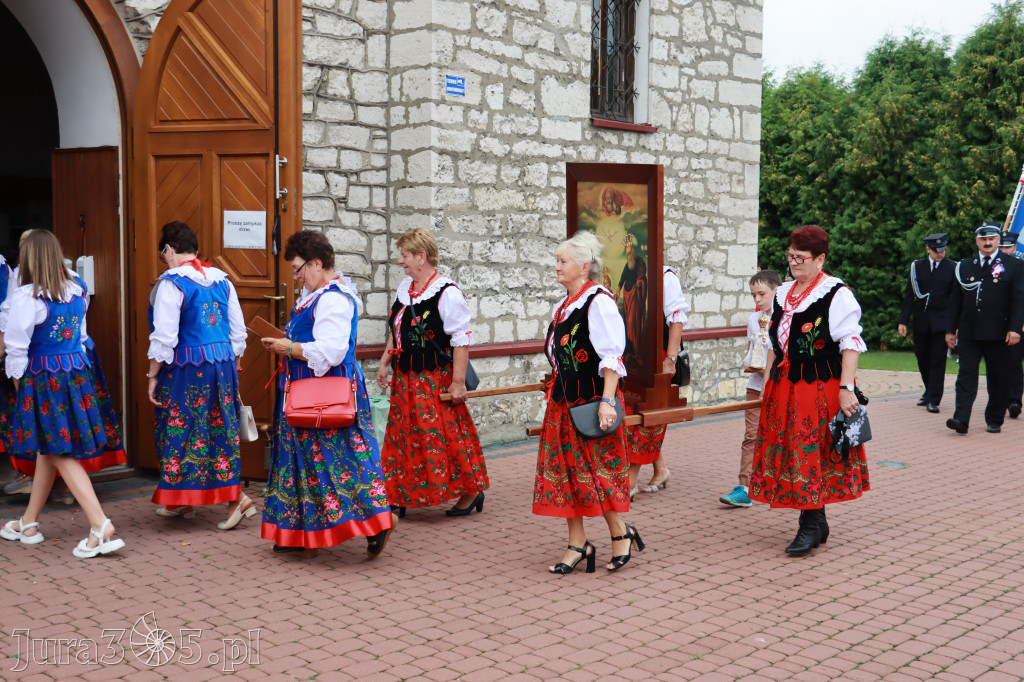 DOŻYNKI KROCZYCE - korowód i część oficjalna.