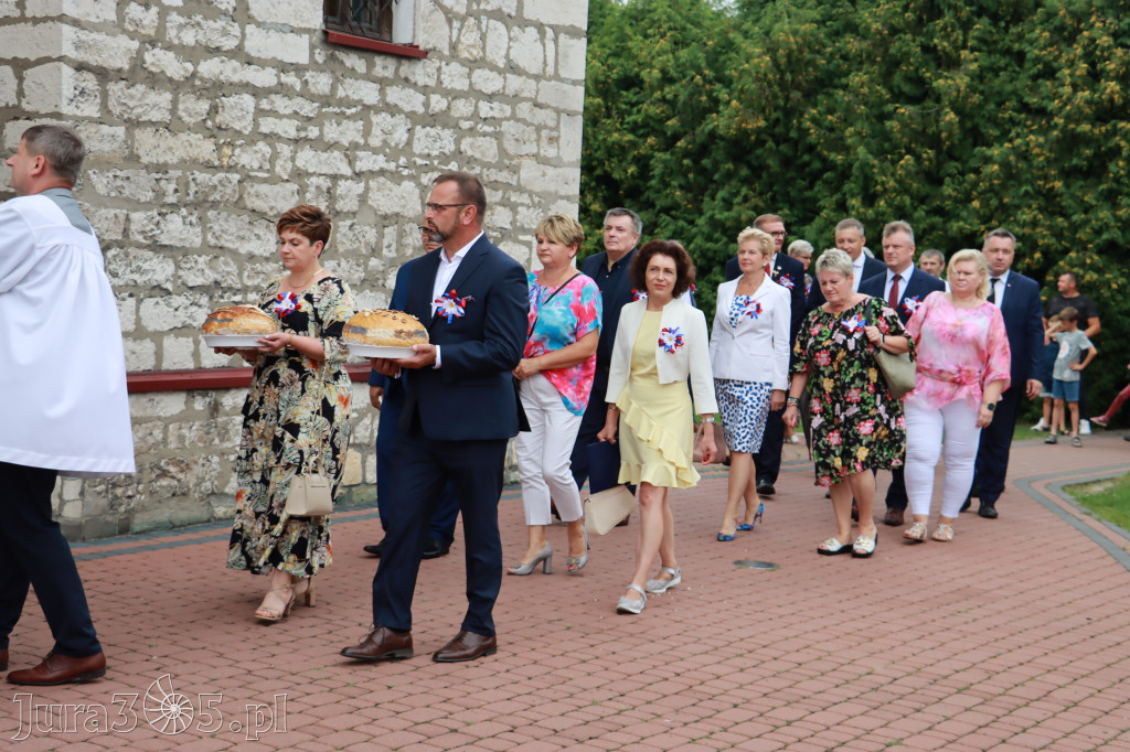 DOŻYNKI KROCZYCE - korowód i część oficjalna.