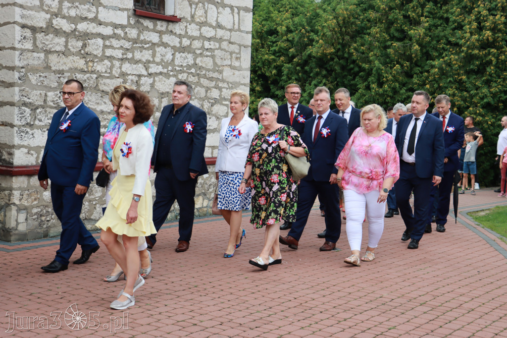 DOŻYNKI KROCZYCE - korowód i część oficjalna.