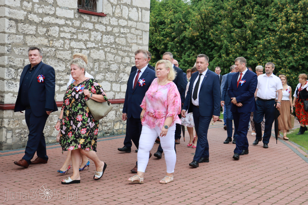 DOŻYNKI KROCZYCE - korowód i część oficjalna.