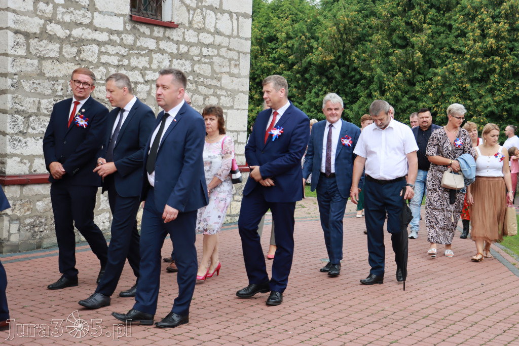DOŻYNKI KROCZYCE - korowód i część oficjalna.