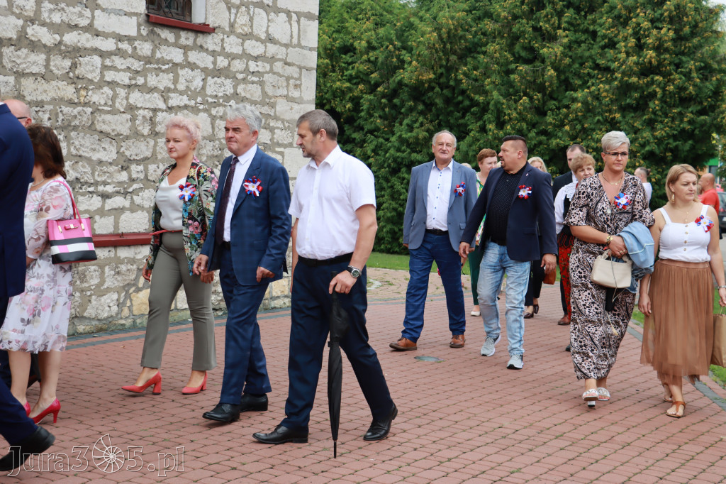 DOŻYNKI KROCZYCE - korowód i część oficjalna.