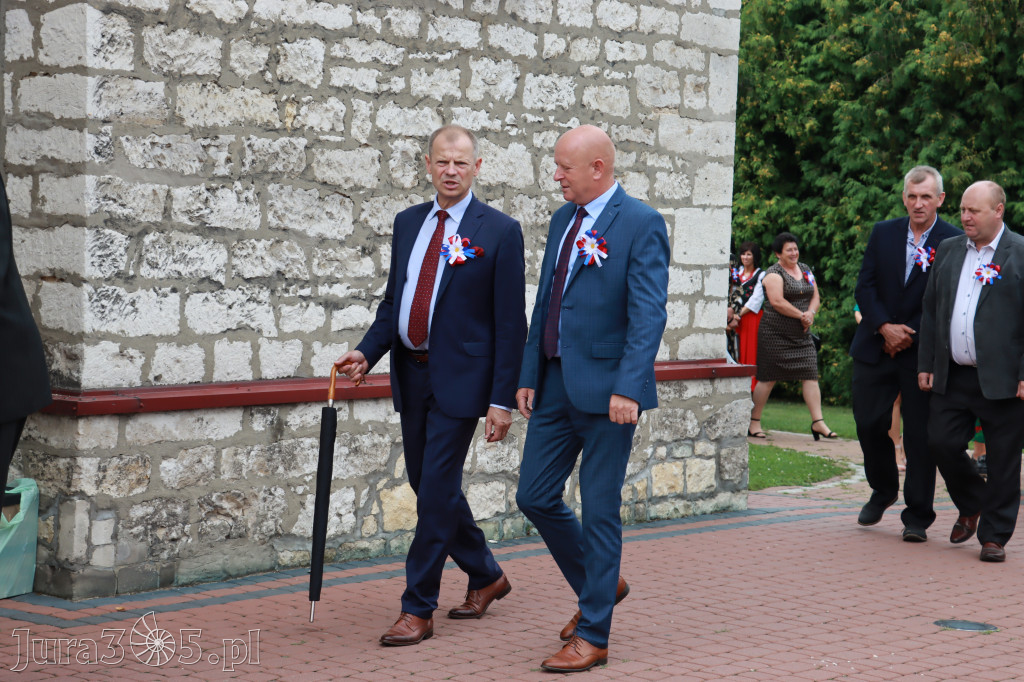DOŻYNKI KROCZYCE - korowód i część oficjalna.