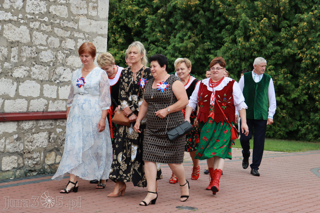 DOŻYNKI KROCZYCE - korowód i część oficjalna.