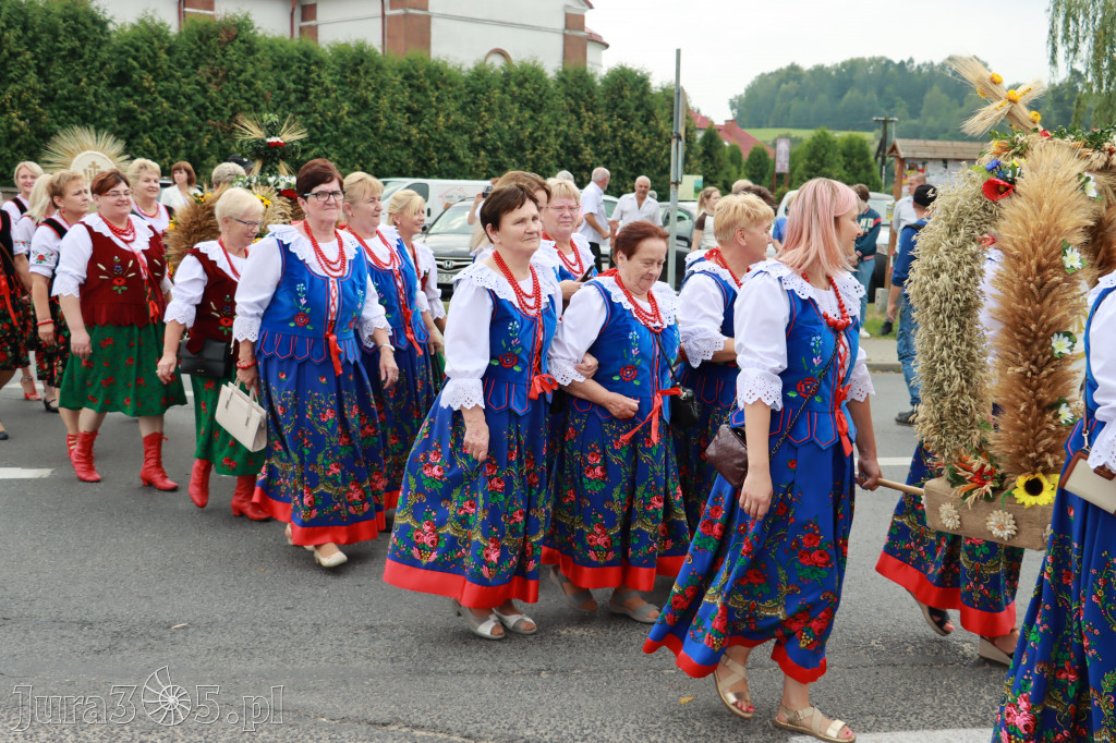 DOŻYNKI KROCZYCE - korowód i część oficjalna.
